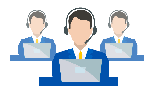 初めてでも安心、充実のサポート体制